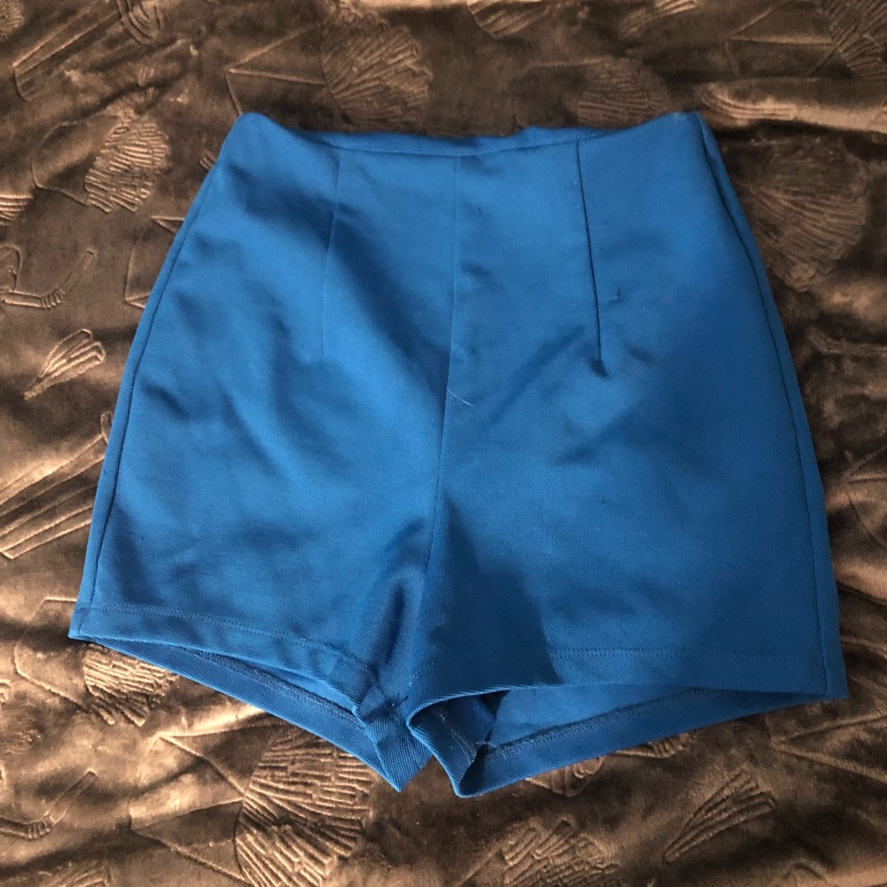 Short high rise dress shorts